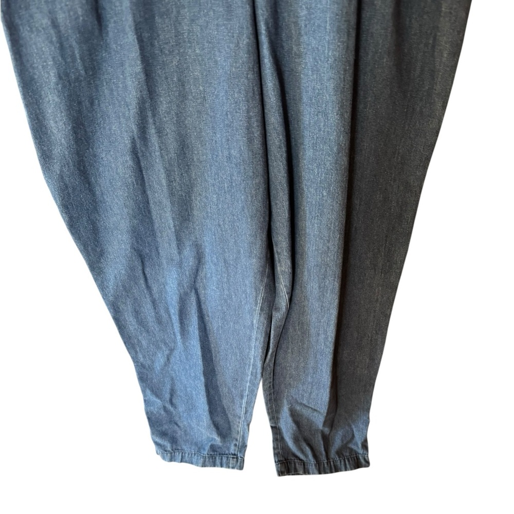 1980s d. Frank 100% Cotton Lightweight‎ Denim Jumpsuit - Picture 6 of 12